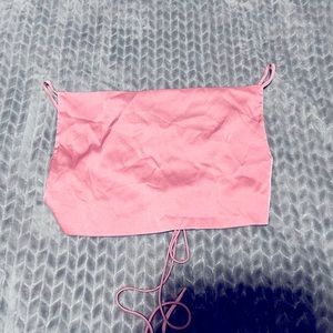 Cute small pink nasty gal party top